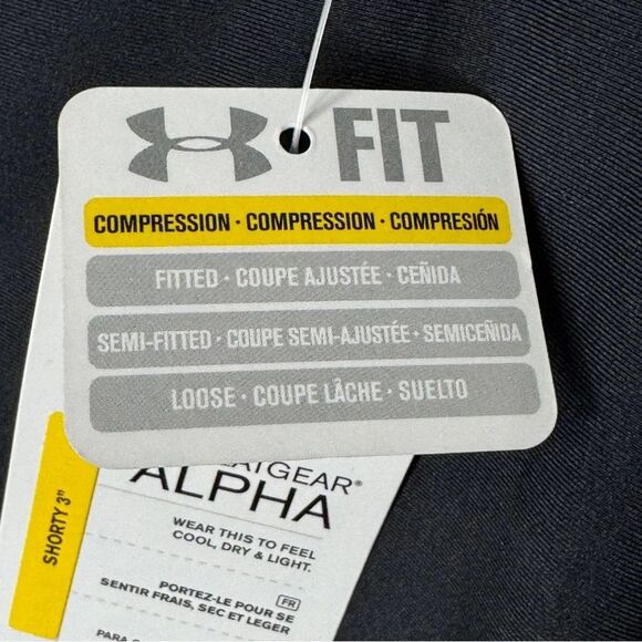 Under Armour HeatGear Alpha Compression Shorts | Size M | 3” Inseam - Picture 5 of 8